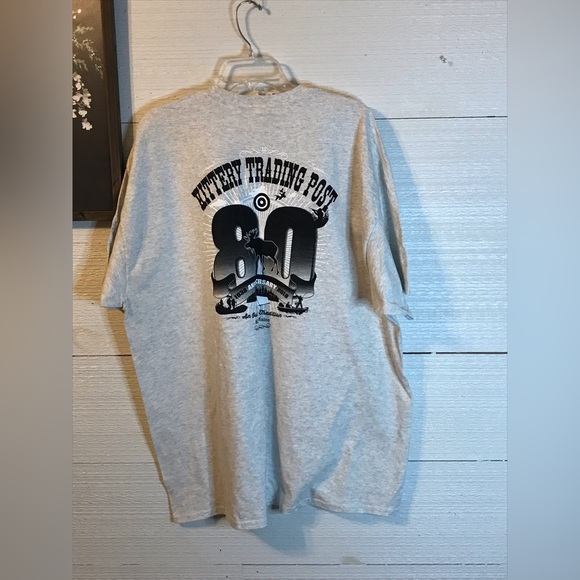 Kittery Trading Post gray 80th Anniversary tee-shirt - Picture 3 of 6